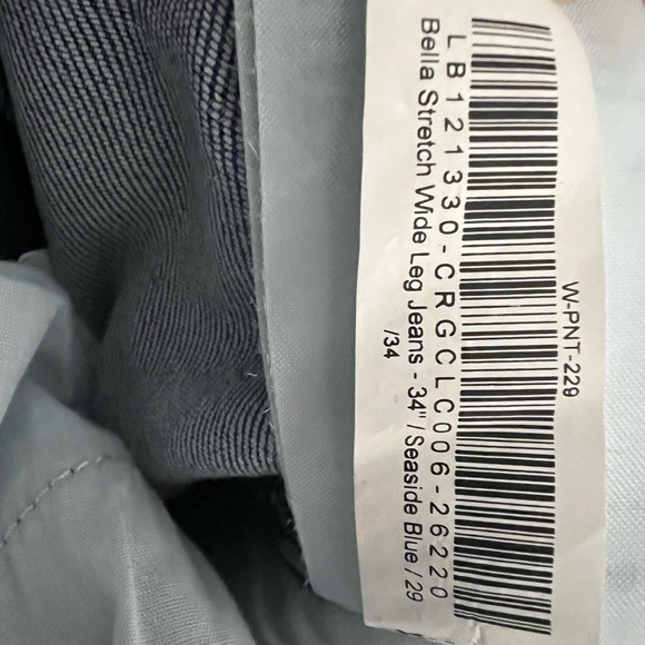 Quince Women's Bella wide Leg Jeans in Blue - Picture 8 of 8